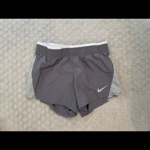 Gray Nike shorts